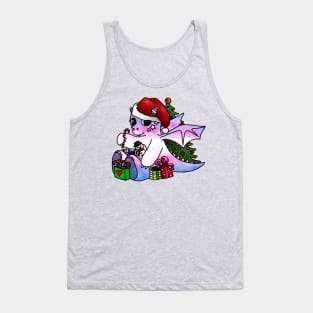 Little Trans Christmas Dragon Tank Top